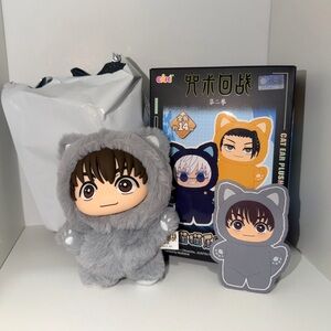 EAKI X Jujutsu Kaisen Cat Plush Pendant - Haibara Yu